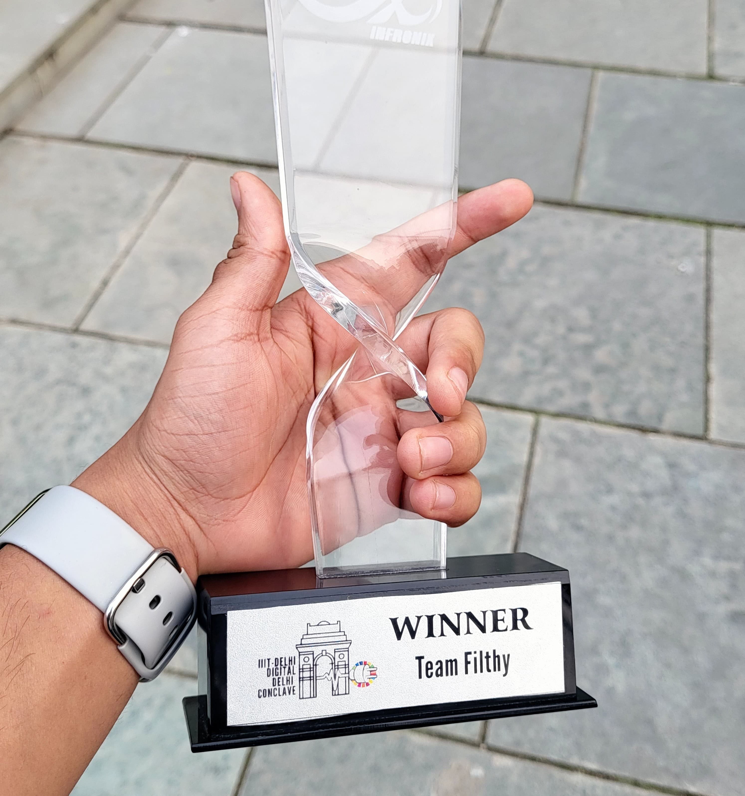 Winner – IIIT Delhi National Hackathon
